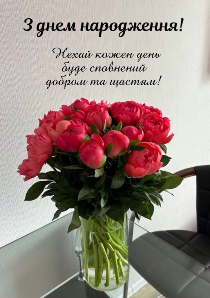 привітання з днем народження