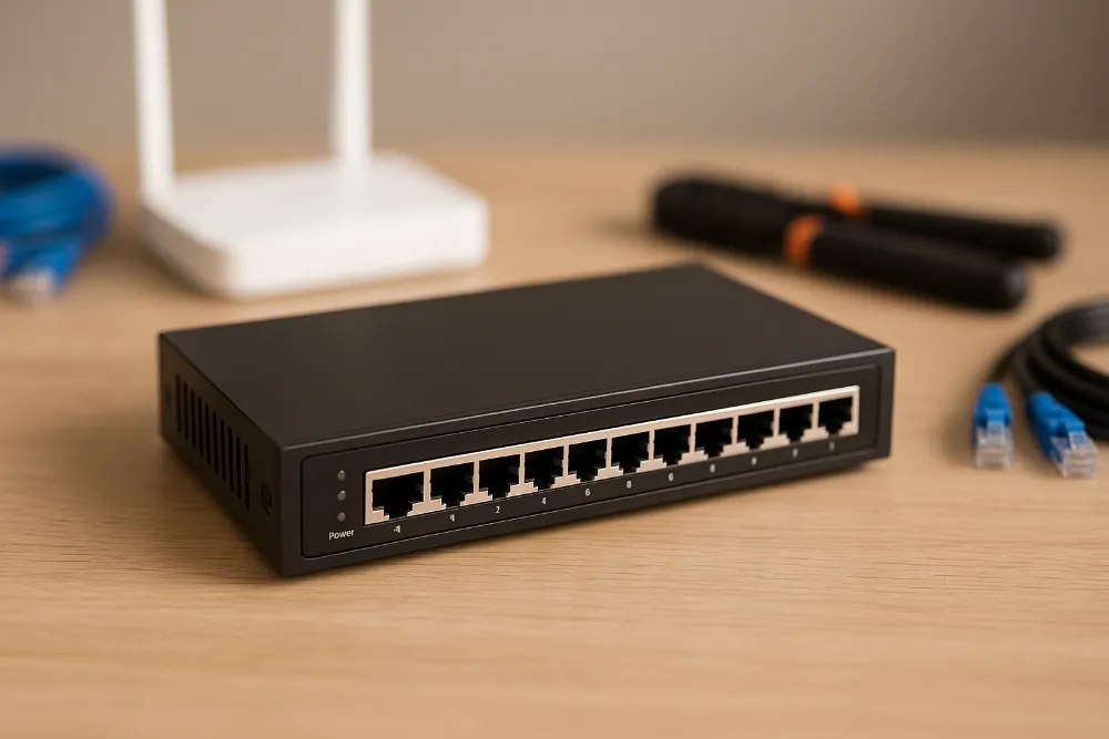 Як обрати ідеальний комутатор для вашої офісної мережі: детальний гід